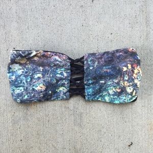 San Lorenzo Reversible Braided Bandeau Top