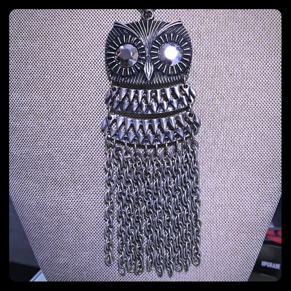 Jewelry - LONG OWL NECKLACE
