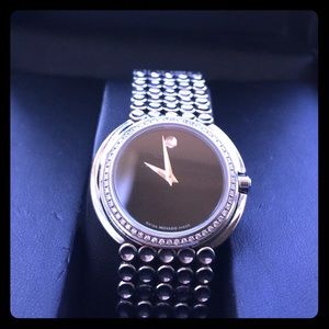 ‼️PRICE DROP‼️Movado watch with diamond face