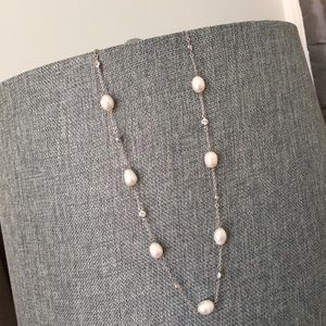 Walter Bauman genuine freshwater pearl necklace