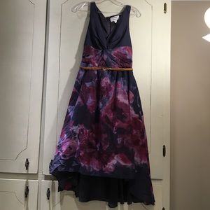 Lela Rose asymmetrical dress