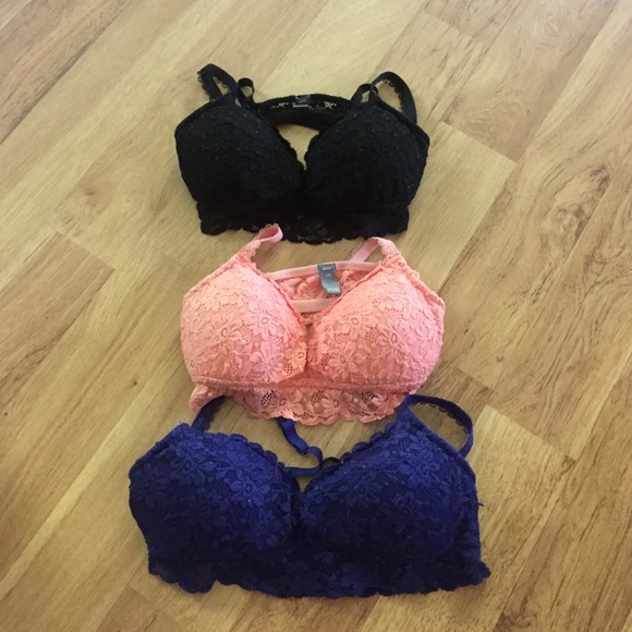 Bundle of 3 aerie Bralette's