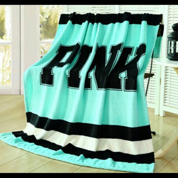 Vs pink fleece blanket .victorias secret