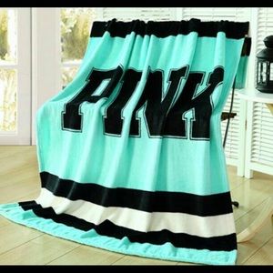 Vs pink fleece blanket .victorias secret