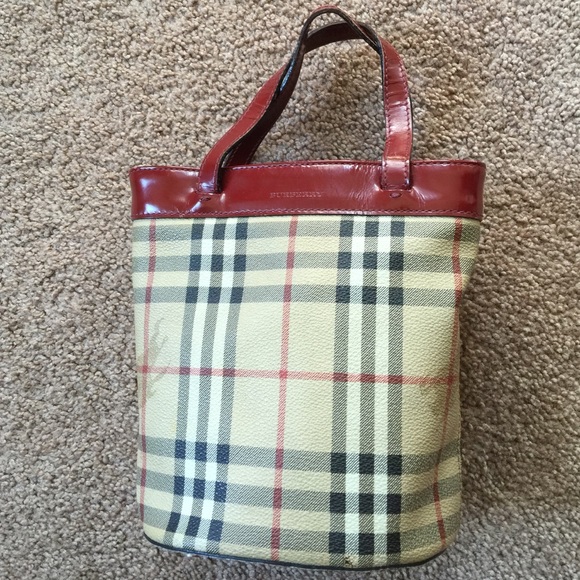 Small Cylinder Burberry bag