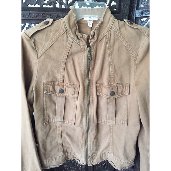 Joie Cropped Military Jacket - Picture 2 of 3