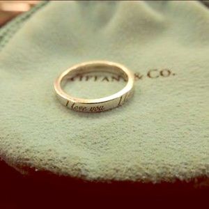 Tiffany's 'I Love You' Ring