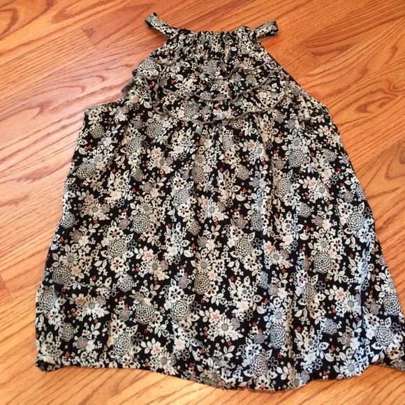 Anthropologie Flower Halter Top - Picture 1 of 4
