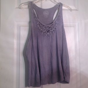 Dark grey tank top