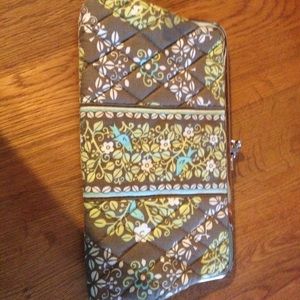 Vera Bradley Sittin' In A Tree Kisslock Wallet