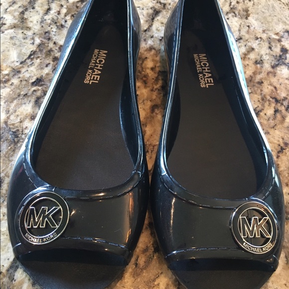 Michael Kors jelly flats