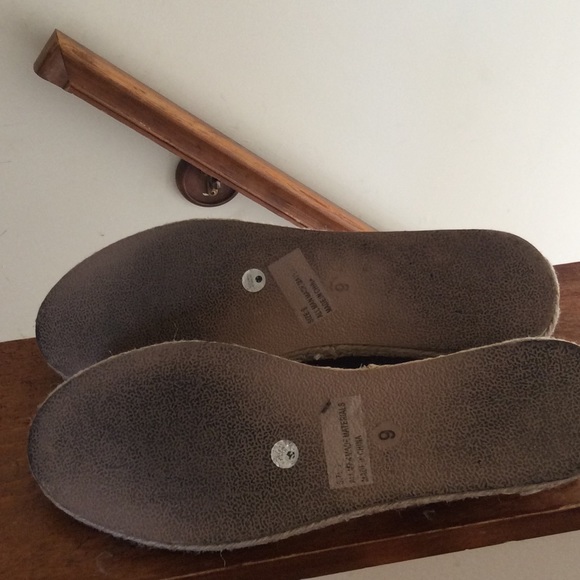 Gold tweeted slippers - Picture 3 of 4