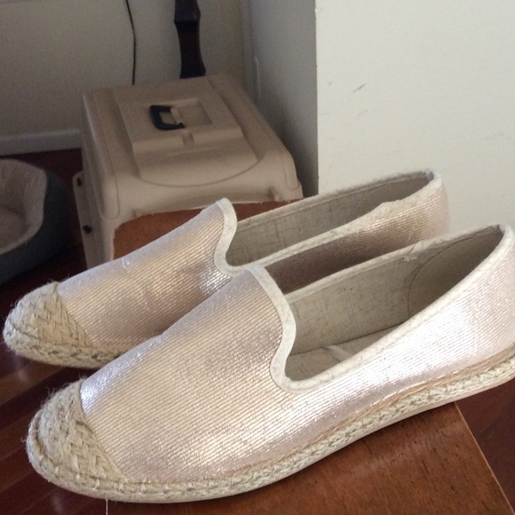 Gold tweeted slippers - Picture 4 of 4