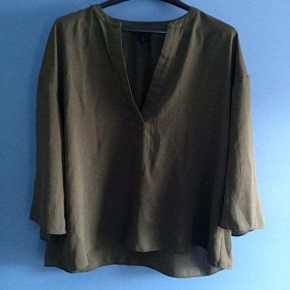 Banana Republic Olive Green Tunic