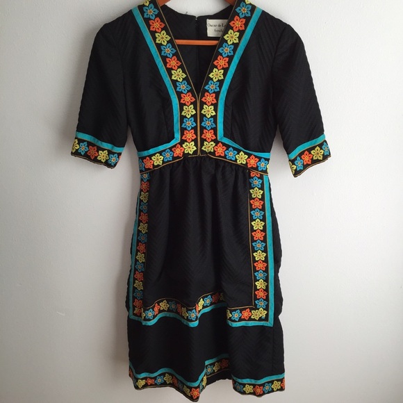 Vintage 1960 Oscar de la Renta dress