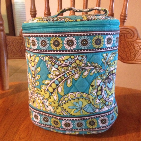 Vera Bradley Cooler w/ Handle Totally Turquoise