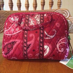 Vera Bradley Purse Cosmetic Mesa Red