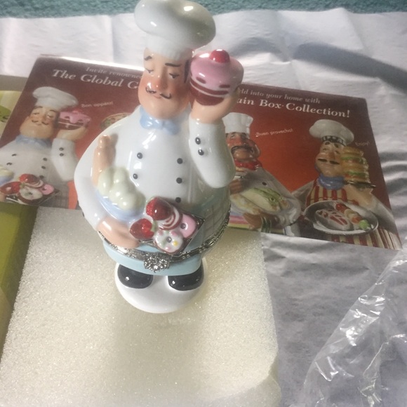 Tricket Box The Global Gourmets Porcelain New
