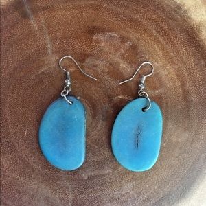 Blue Stone Earrings