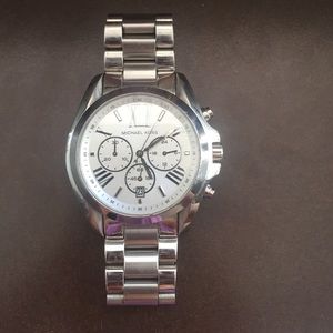 Men's Silver Michael Kors Watch