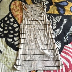 Striped soft tank top