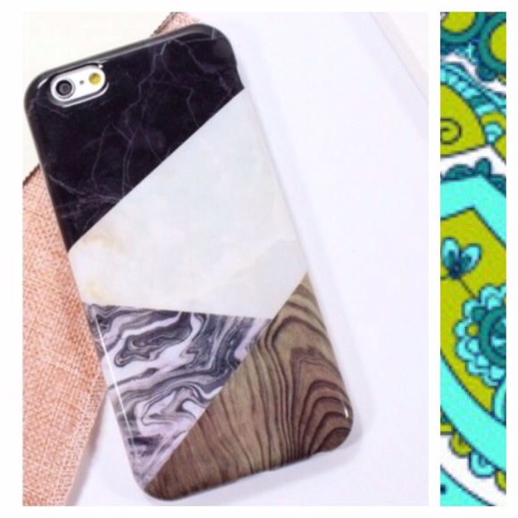 Accessories - Marble/Grain Cell Case