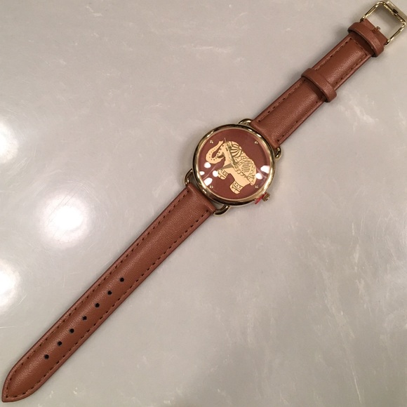 Watch Brown with Gold Elephant in center - Picture 2 of 4