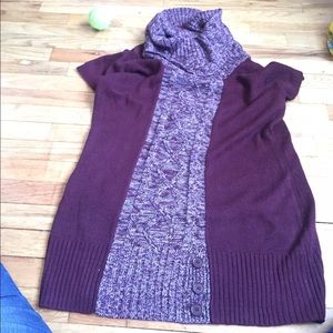 Beautiful burgundy sweater dress