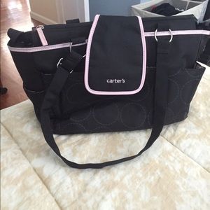 Carters diaper bag