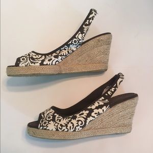 Montego Bay Club Brown & White Espadrilles Montego Bay Club Brown & White Espadrilles