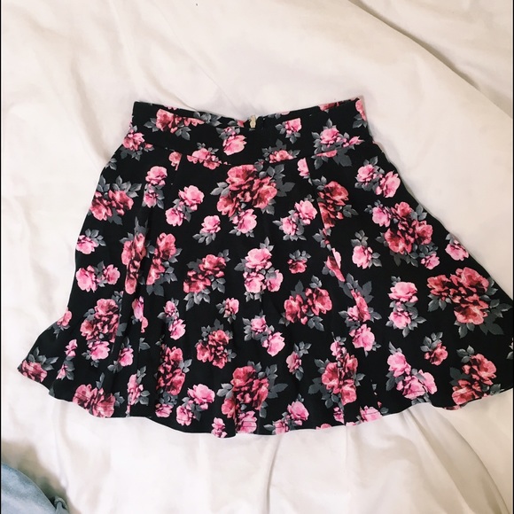 Floral Skater skirt