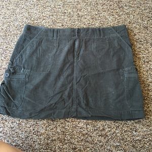 Cotton/corduroy skirt