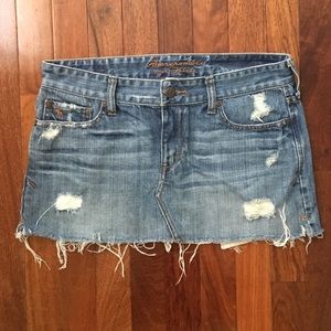 Abercrombie and Fitch Denim Skirt