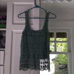 Crochet tank top