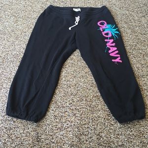 Capri sweat pant