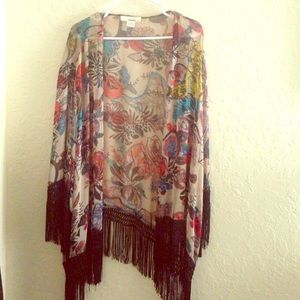 Sans Souci floral kimono