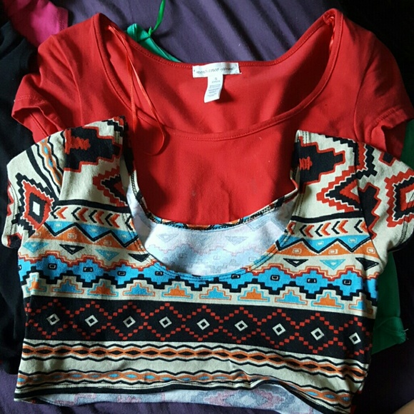 Crop tops-used