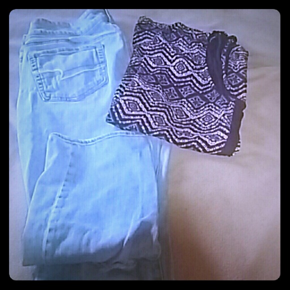 Distressed crop pants - Picture 2 of 4