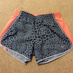 Cheetah and orange Nike shorts