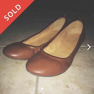 Cute Tan Ballet Flats SOLD