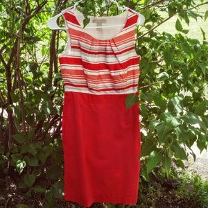 Striped Banana Republic Dress