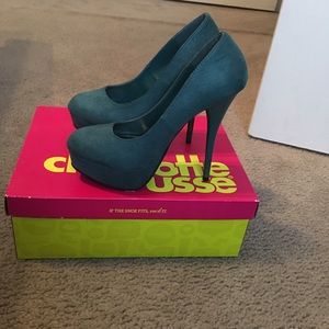 Emerald Green Charlotte Russe Pumps