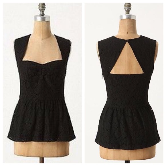 Girls from Savoy peplum lace top