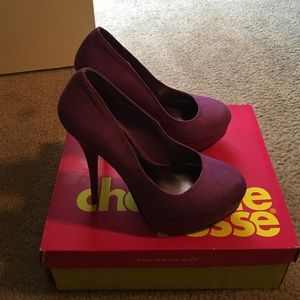 Beautiful Purple Charlotte Russe Pumps