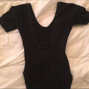 American apparel u back bodysuit