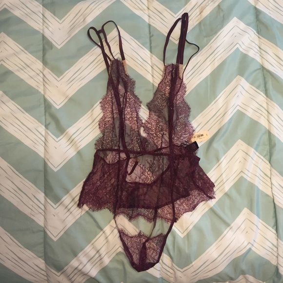 Victoria's Secret Lace Body Suit NWT