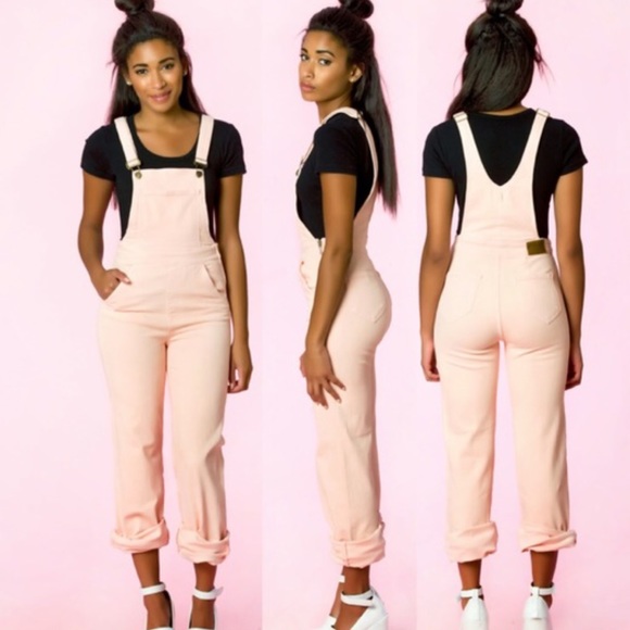 Wildfox Pink Ladonna Overalls