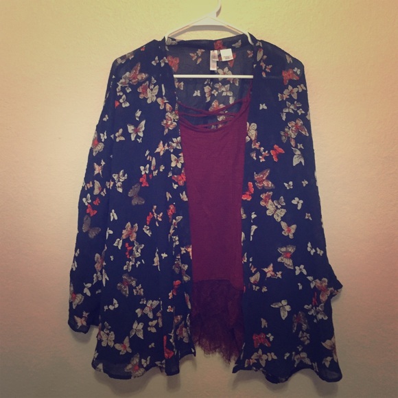 Butterfly kimono
