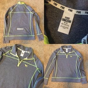 Vs pink ultimate 1/4 zip
