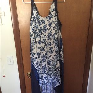 Elle high low hem summer dress